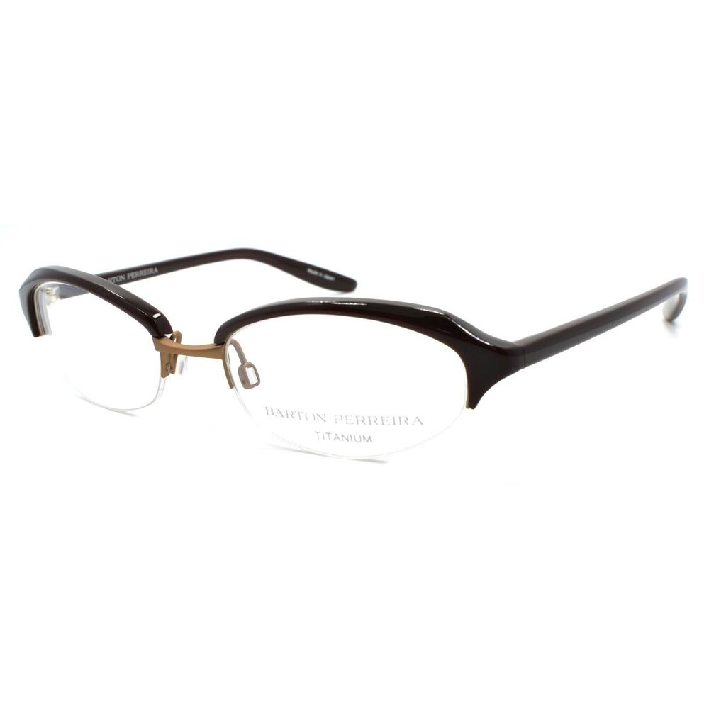 Barton Perreira Sylvia Women's Eyeglasses Frames 49-18-135 Cask / Dune